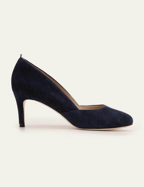 Edie Mid Heels - Navy Edie Mid Heels - Navy