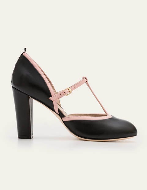 Laurie Pumps mit T-Steg - Schwarz/Milchshake Laurie Pumps mit T-Steg - Schwarz/Milchshake