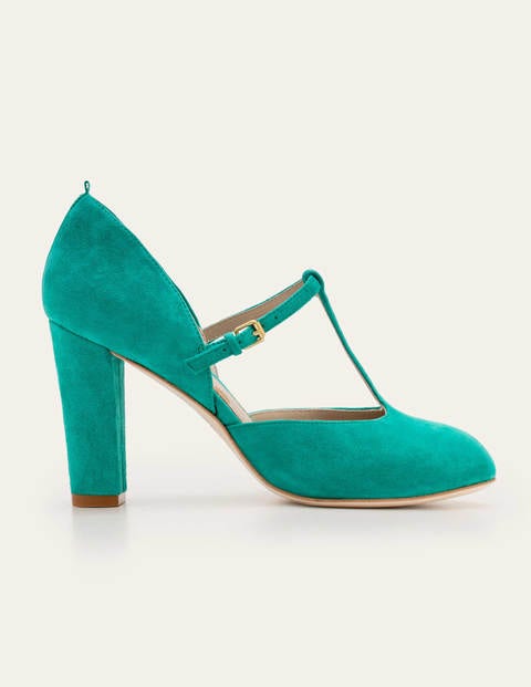 Laurie Pumps mit T-Steg - Wiesengrün Laurie Pumps mit T-Steg - Wiesengrün