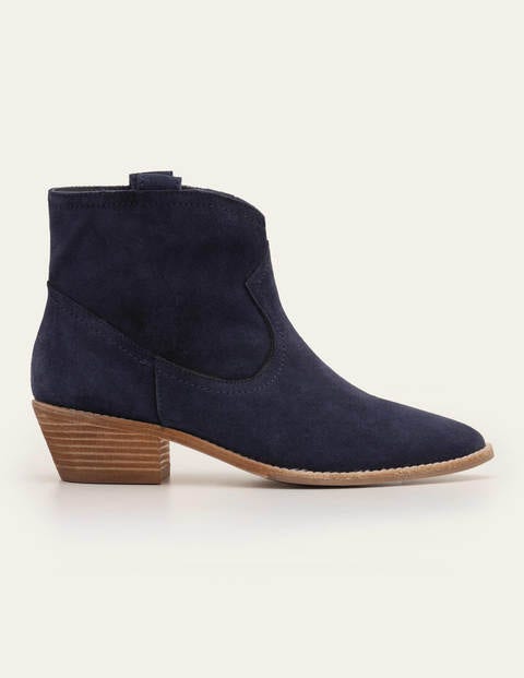 Allendale Ankle Boots - Navy Allendale Ankle Boots - Navy