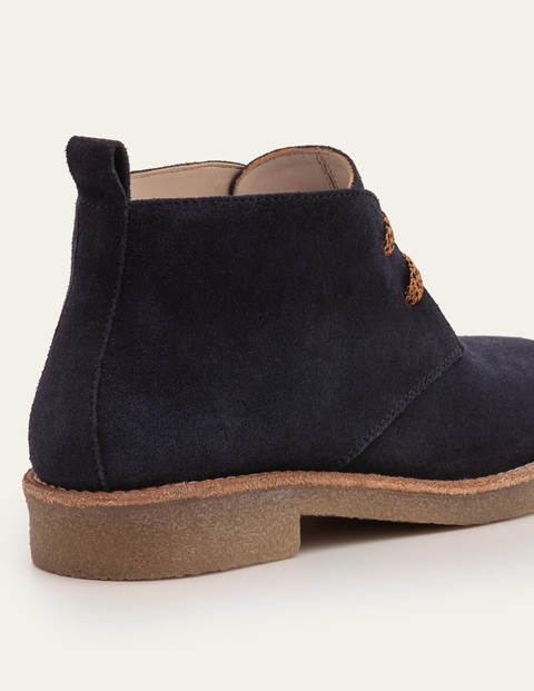 navy ankle boots