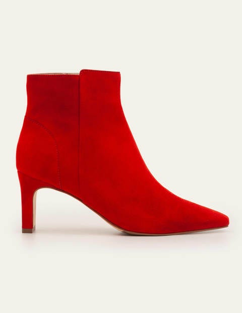 Malvern Ankle Boots - Red Malvern Ankle Boots - Red