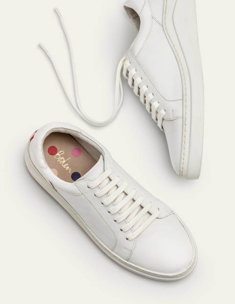 boden silver trainers