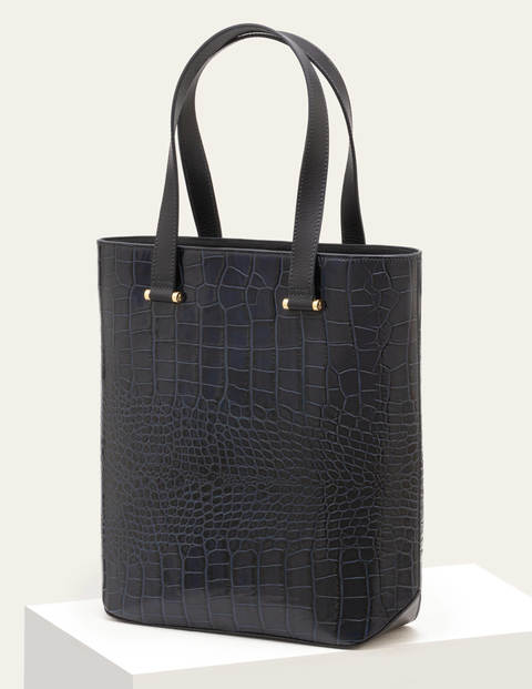 Juliet Tote - Navy Croc Juliet Tote - Navy Croc