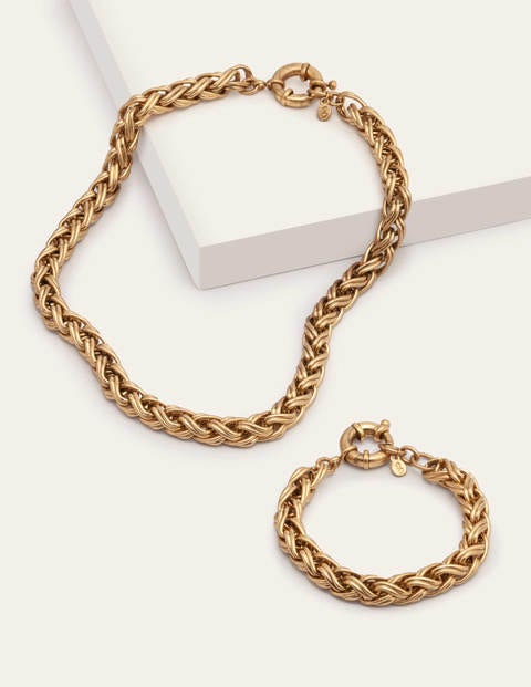 Chain Necklace - Antique Brass Chain Necklace - Antique Brass