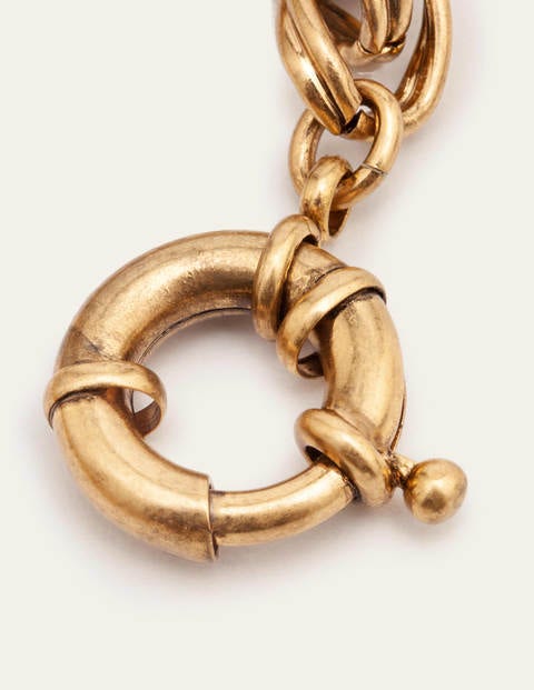 Chain Necklace - Antique Brass Chain Necklace - Antique Brass