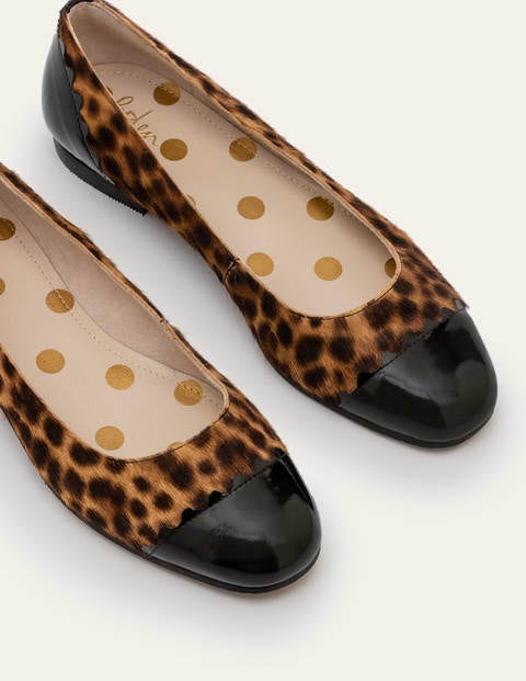 Ballerines Bella - Léopard fauve/noir Ballerines Bella - Léopard fauve/noir