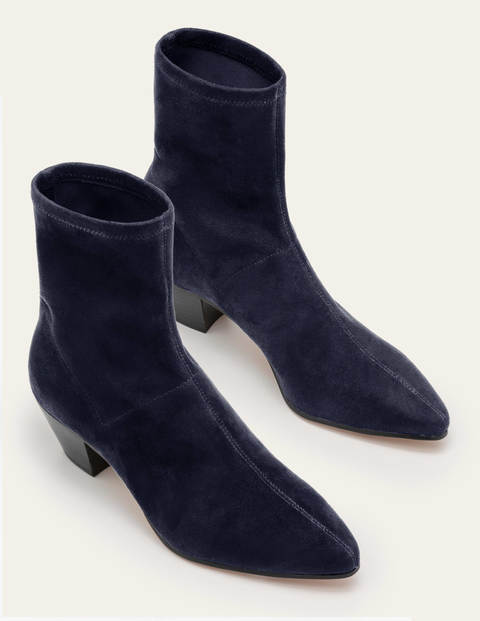 Western Stretch Boots - Navy Western Stretch Boots - Navy