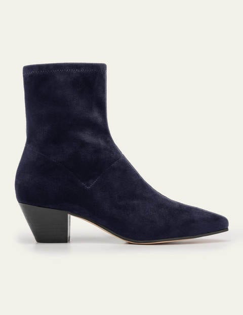Western Stretch Boots - Navy Western Stretch Boots - Navy