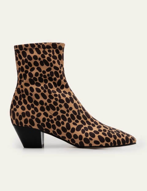 Western Stretch Boots - Natural Cheetah Western Stretch Boots - Natural Cheetah