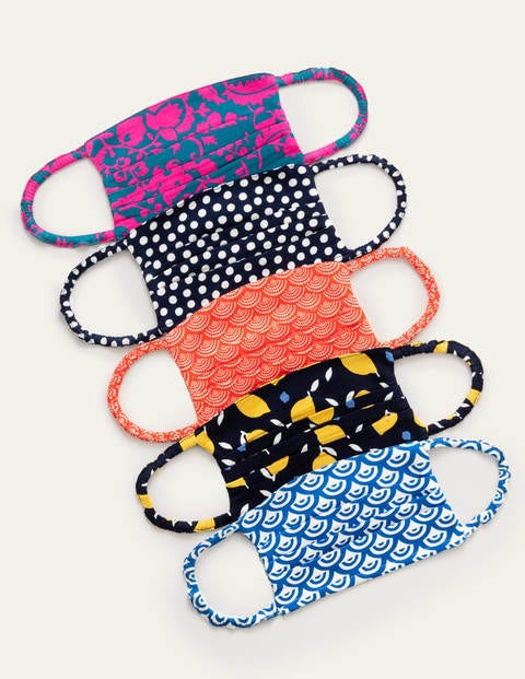 Non-Medical Face Coverings 5pk - Multi Non-Medical Face Coverings 5pk - Multi