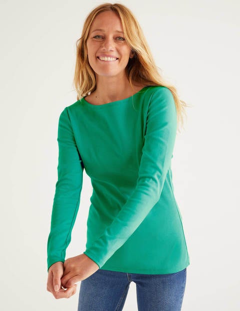 Essential Boatneck - Wild Meadow Essential Boatneck - Wild Meadow