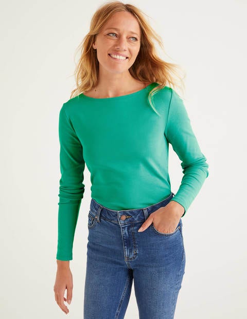 Essential Boatneck - Wild Meadow Essential Boatneck - Wild Meadow