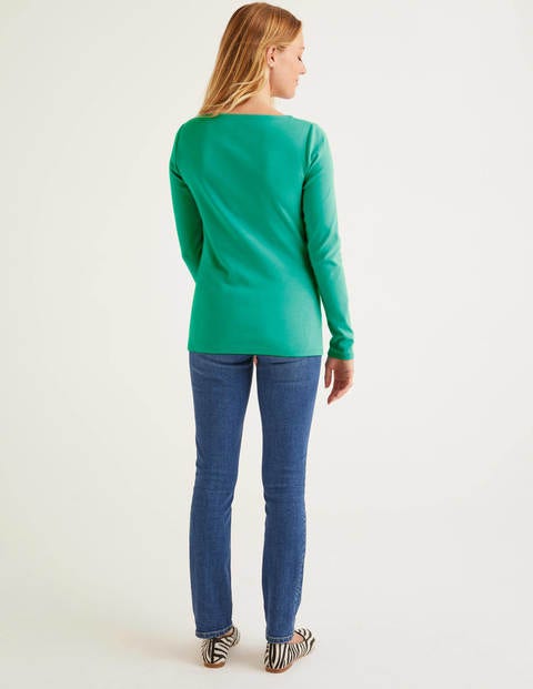 Essential Boatneck - Wild Meadow Essential Boatneck - Wild Meadow