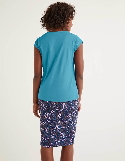 Dakota Jersey Top - Lomond Blue Dakota Jersey Top - Lomond Blue