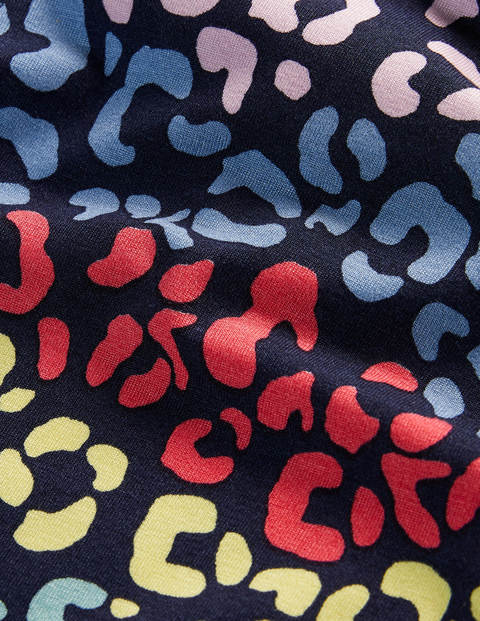 Favourite Leggings - Navy, Rainbow Leopard Favourite Leggings - Navy, Rainbow Leopard