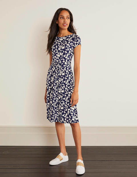 Amelie Jersey Dress - Navy, Bazaar Amelie Jersey Dress - Navy, Bazaar