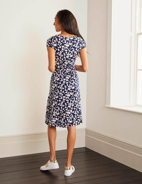 Amelie Jersey Dress - Navy, Bazaar Amelie Jersey Dress - Navy, Bazaar
