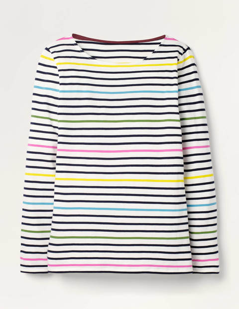 Long Sleeve Breton - Plum Blossom/Maise Long Sleeve Breton - Plum Blossom/Maise