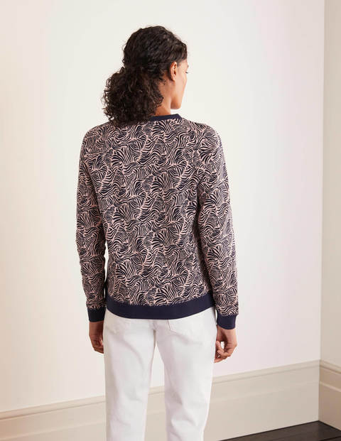 The Sweatshirt - Milkshake/Navy, Ripple Wave The Sweatshirt - Milkshake/Navy, Ripple Wave