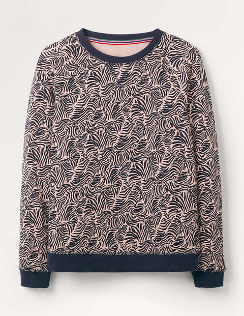 The Sweatshirt - Milkshake/Navy, Ripple Wave The Sweatshirt - Milkshake/Navy, Ripple Wave