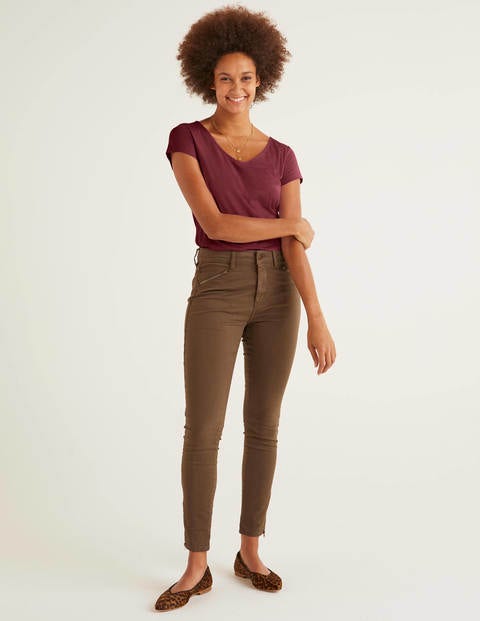 Supersoft Cap Sleeve Tee - Maroon Supersoft Cap Sleeve Tee - Maroon