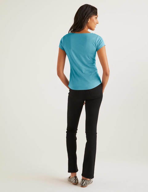 Supersoft Cap Sleeve Tee - Lomond Blue Supersoft Cap Sleeve Tee - Lomond Blue