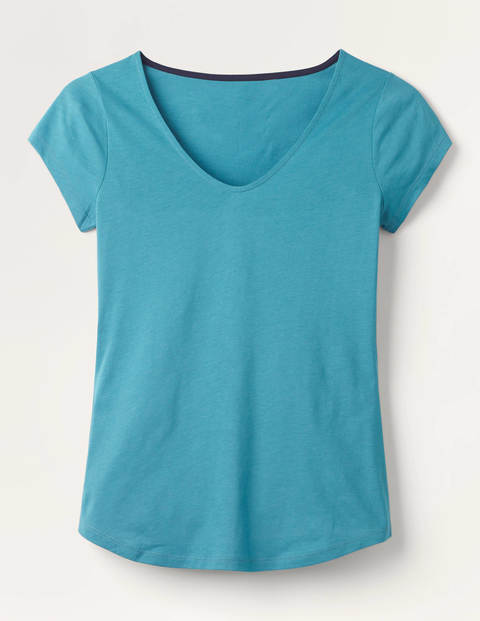 Supersoft Cap Sleeve Tee - Lomond Blue Supersoft Cap Sleeve Tee - Lomond Blue