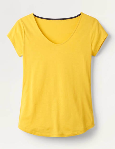 Supersoft Cap Sleeve Tee - Maize Supersoft Cap Sleeve Tee - Maize