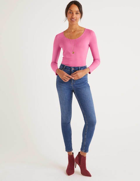 Supersoft Scoop Neck Tee - Berry Sorbet Supersoft Scoop Neck Tee - Berry Sorbet