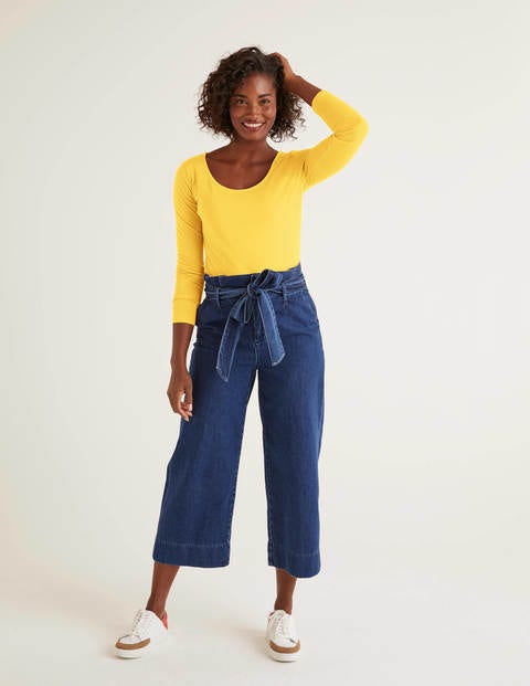 Supersoft Scoop Neck Tee - Maize Supersoft Scoop Neck Tee - Maize