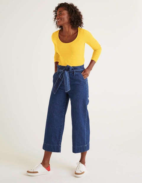 Supersoft Scoop Neck Tee - Maize Supersoft Scoop Neck Tee - Maize