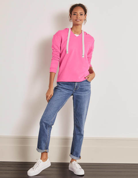 Jersey Lounge Hoodie - Plum Blossom Jersey Lounge Hoodie - Plum Blossom