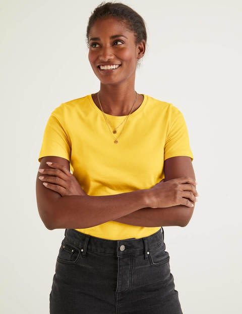 Supersoft Short Sleeve Tee - Maize Supersoft Short Sleeve Tee - Maize