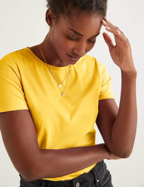 Supersoft Short Sleeve Tee - Maize Supersoft Short Sleeve Tee - Maize