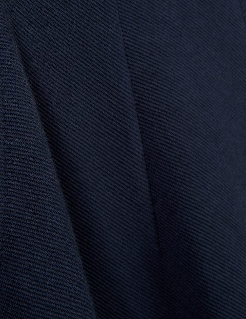 Belle V-neck Ottoman Dress - Navy Belle V-neck Ottoman Dress - Navy