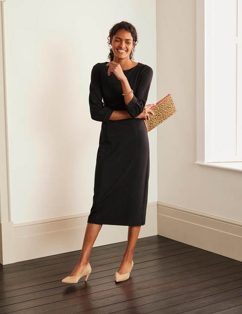 Colette Ponte-Kleid - Schwarz Colette Ponte-Kleid - Schwarz
