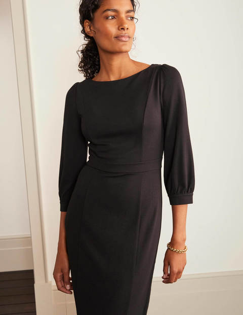 Colette Ponte-Kleid - Schwarz Colette Ponte-Kleid - Schwarz