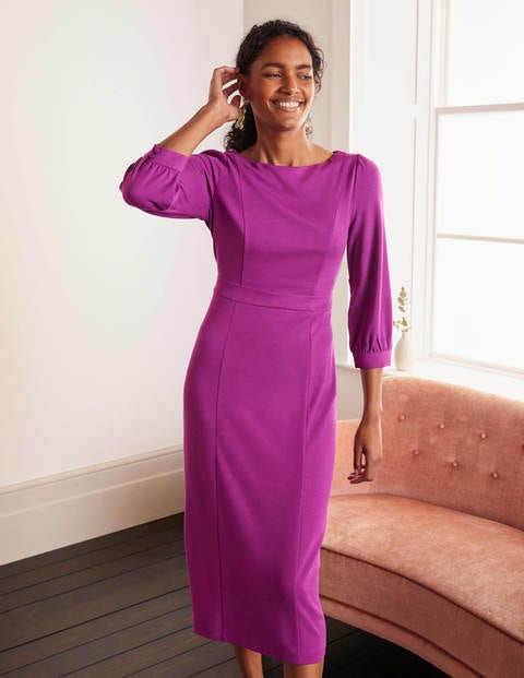 Colette Ponte Dress - Jewel Purple Colette Ponte Dress - Jewel Purple