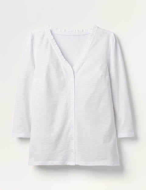 Freya Jerseyshirt - Weiß Freya Jerseyshirt - Weiß
