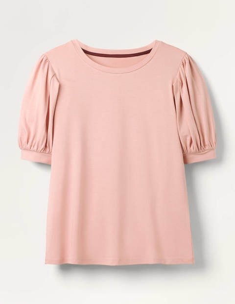 Holly Jerseyshirt mit Puffärmeln - Milchshake Holly Jerseyshirt mit Puffärmeln - Milchshake