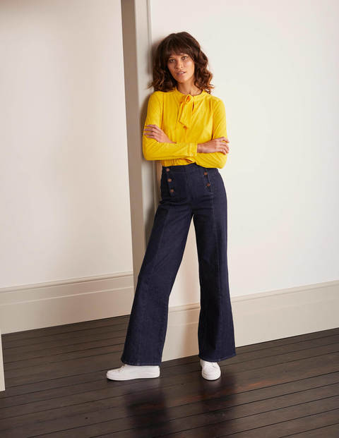 Rachel Tie Neck Jersey Shirt - Maize Rachel Tie Neck Jersey Shirt - Maize