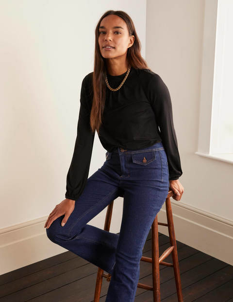 Natasha Jersey Top - Black Natasha Jersey Top - Black