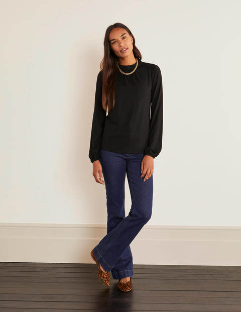Natasha Jersey Top - Black Natasha Jersey Top - Black
