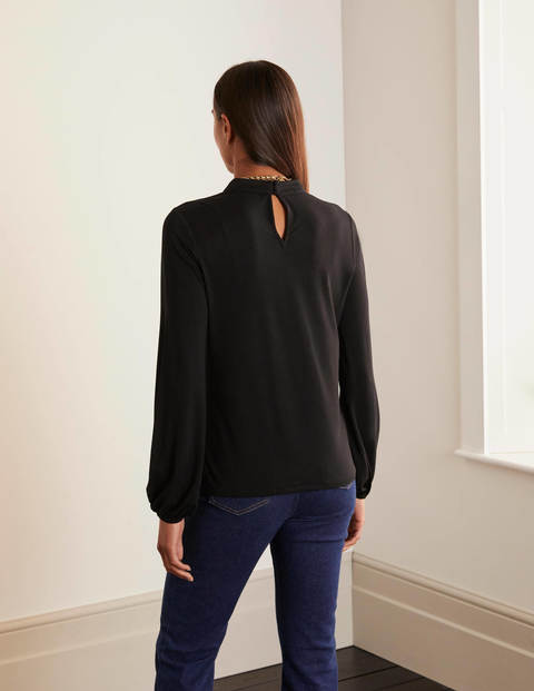 Natasha Jersey Top - Black Natasha Jersey Top - Black