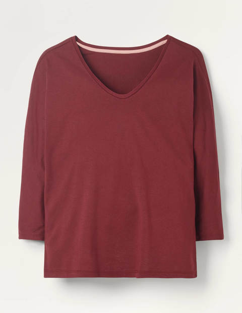 Supersoft Easy Voop Tee - Maroon Supersoft Easy Voop Tee - Maroon