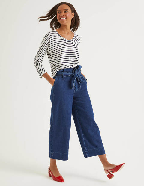 Supersoft Easy Voop Tee - Ivory/Navy Supersoft Easy Voop Tee - Ivory/Navy