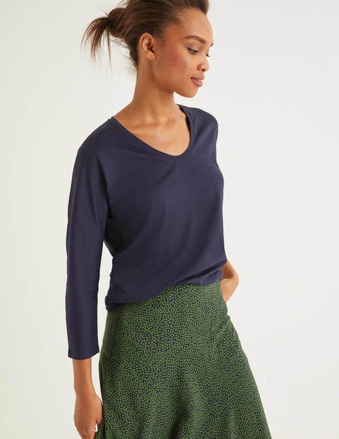 Supersoft Easy Voop Tee - Navy Supersoft Easy Voop Tee - Navy
