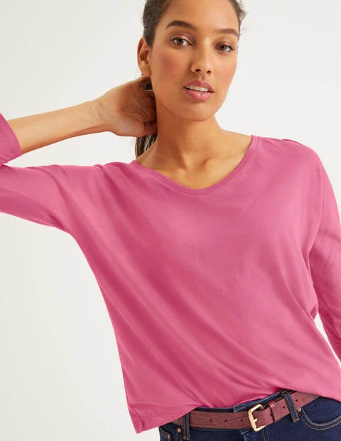 Supersoft Easy Voop Tee - Berry Sorbet Supersoft Easy Voop Tee - Berry Sorbet