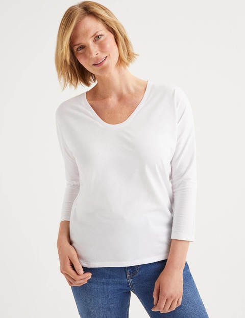 Supersoft Easy Voop Tee - White Supersoft Easy Voop Tee - White